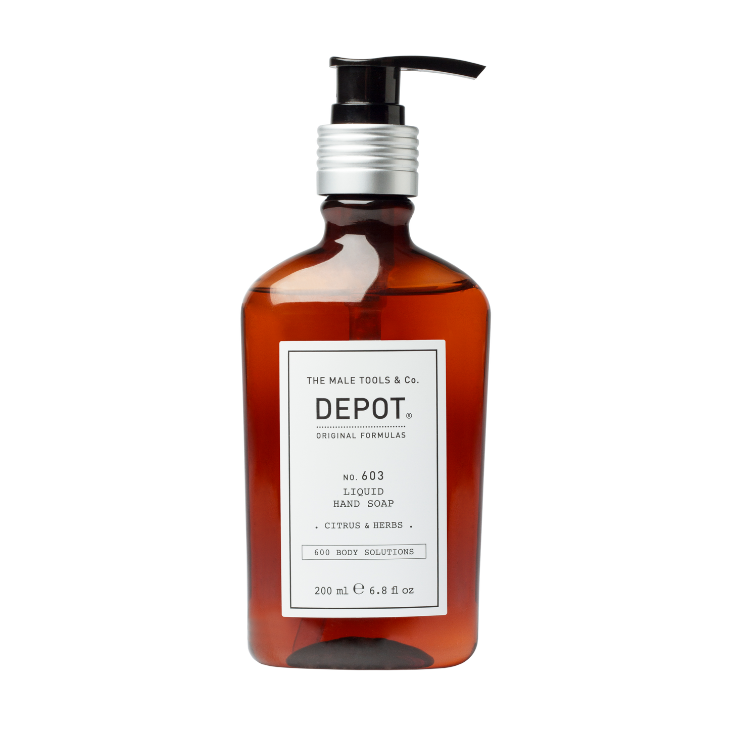 NO. 603 LIQUID HAND SOAP . CAJEPUT & MYRTLE .