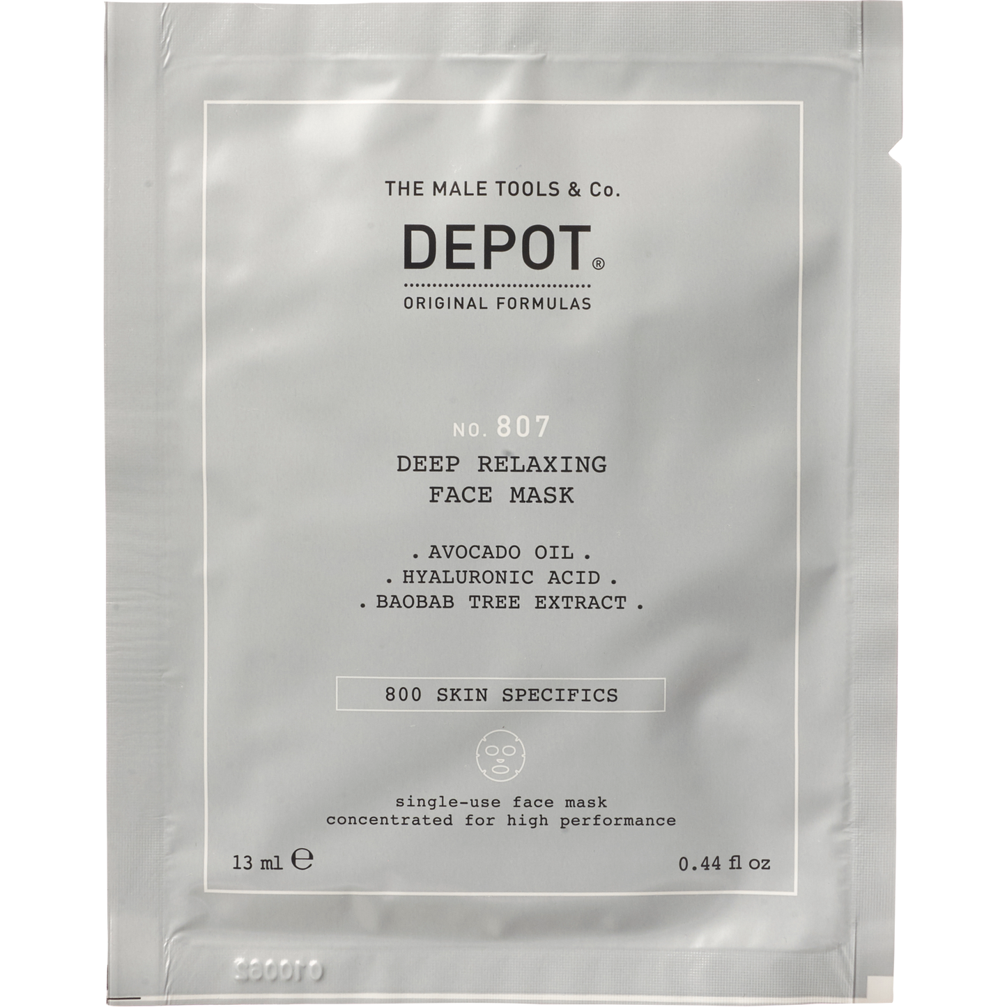 NO. 807 DEEP RELAXING FACE MASK - 12 pcs